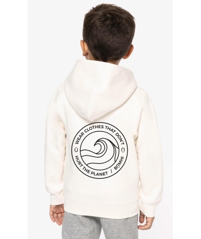 SUDADERA CAPUCHA OLA KIDS